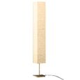 Lampadaire Sur Pied, Lampe Sur Pied Salon Lampe De Sol Lampadaire Avec Support 121 Cm Blanc E27