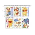 79 Stickers Winnie l'ourson Disney Walltastic -1