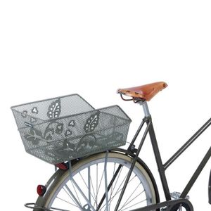 Panier De Vélo Arrière En Fer – Polyvalent – 32x24x24 Cm – Pour Courses, Sport, Voyage – Neuf