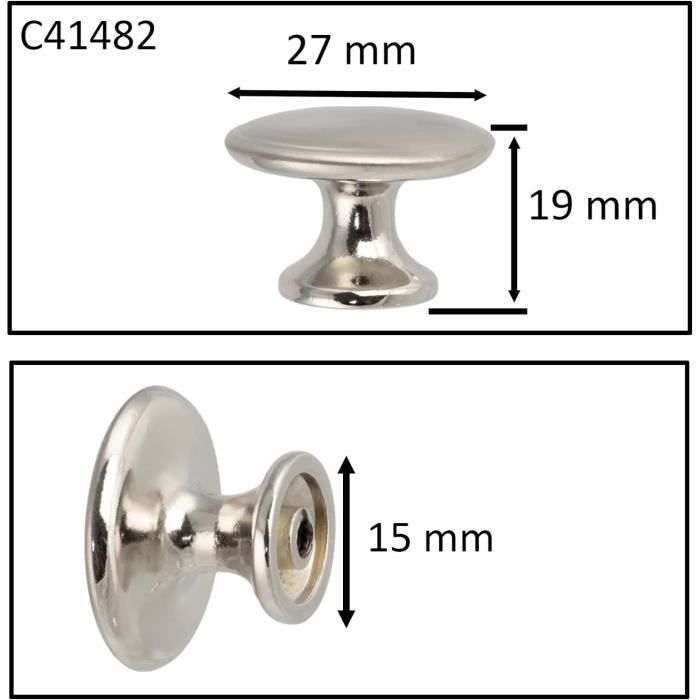 WOEIFGV Bouton poussoir rond intégré pour contrôleur d'arcade Jamma Mame 24 mm