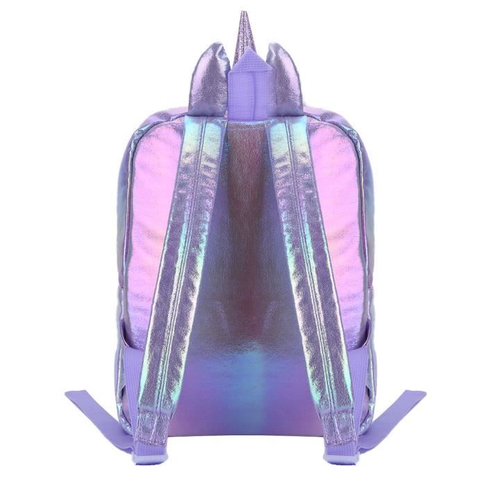 Sac a Dos Enfant Desigual Violet Glittery Sirene et Licorne Violet Violet Cdiscount Bagagerie Maroquinerie