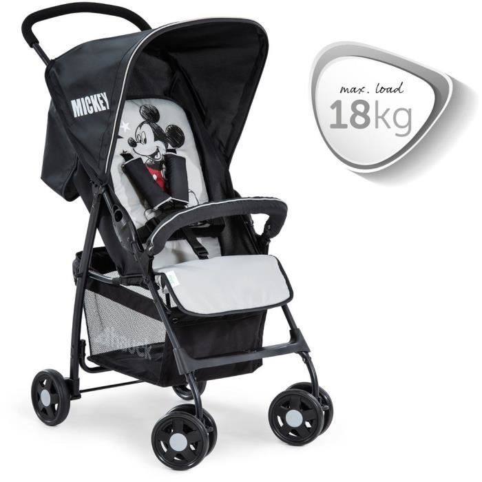 HAUCK Poussette canne SPORT Pliable inclinable Capote