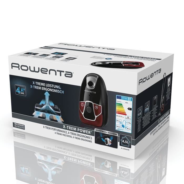 10 Premium Sacs Aspirateur pour Rowenta X-Trem Power RO6856, RO6883, RO6885  : : Cuisine et Maison