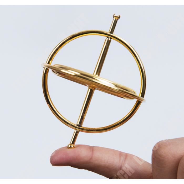 Gyroscope Anti-gravité En Métal - Lot De 2 Jouets éducatifs Colorés - Cadeau Idéal Pour Noël Et Apprentissage - 9