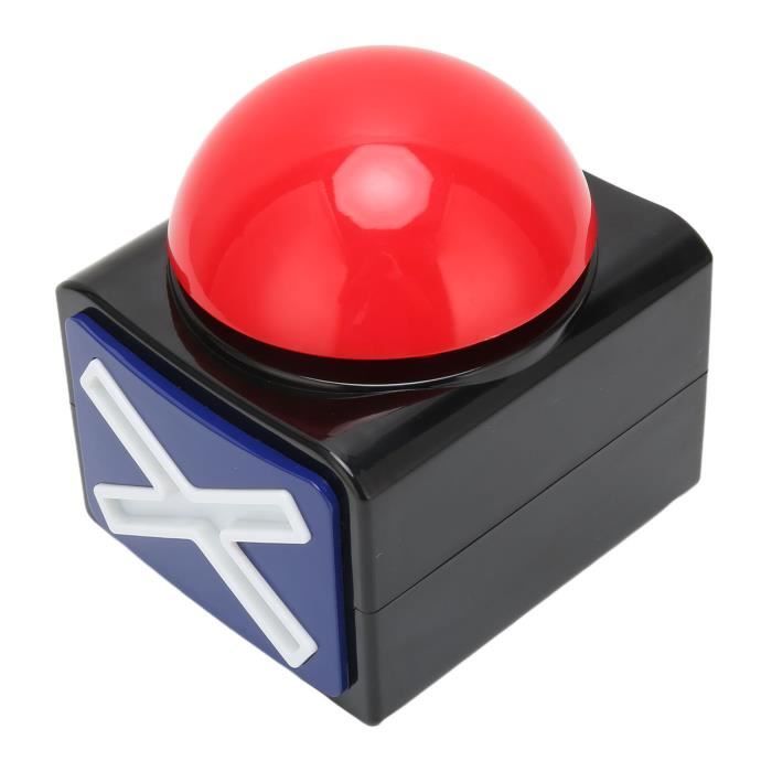 Adiwo Set De 4 Buzzers De Réponse, Buzzer Sonore Et Lumineux