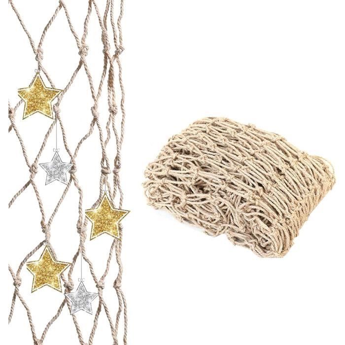 Filet De Soutien En Jute Pour Plantes Grimpantes - 200 X 1000 Cm - Biodégradable, Idéal Pois, Haricots, Tomates