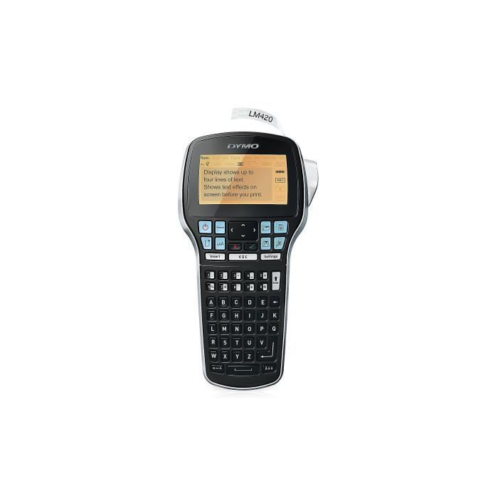 DYMO LabelManager 280 Étiqueteuse Rechargeable AZERTY - Imprimante Portable PC/Mac