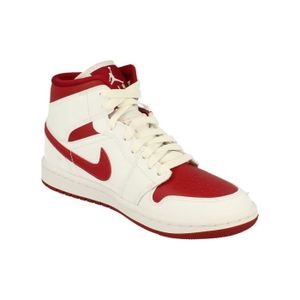 Air Jordan Mid Maison Château Rouge Cdiscount