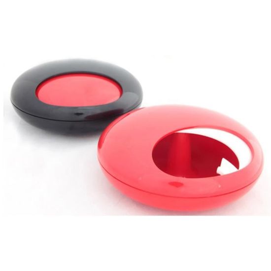 Rose CHAMP Cendrier Poussoir Rond Diam.9cm DL-6
