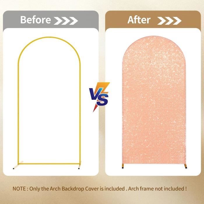 Tissu Drapé Pour Arche De Mariage – 1 Panneau De 71,1 Cm X 5,8 M Blanc