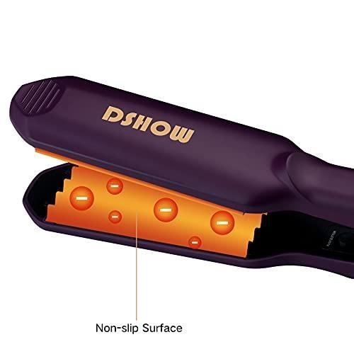 DSHOW Fer Lisser C ramique Fer Boucler Hair Crimper Lisseur