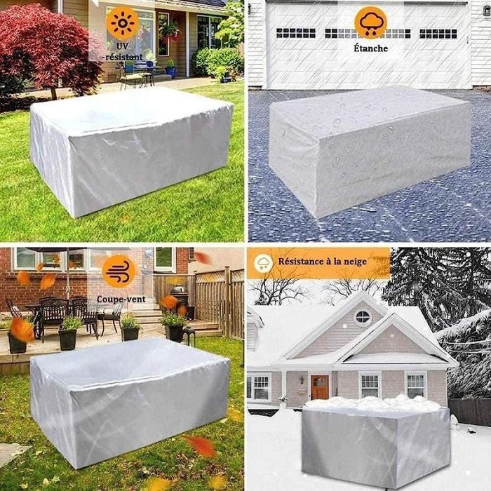 Housses de meubles de terrasse imperméables en tissu Oxford 420D
