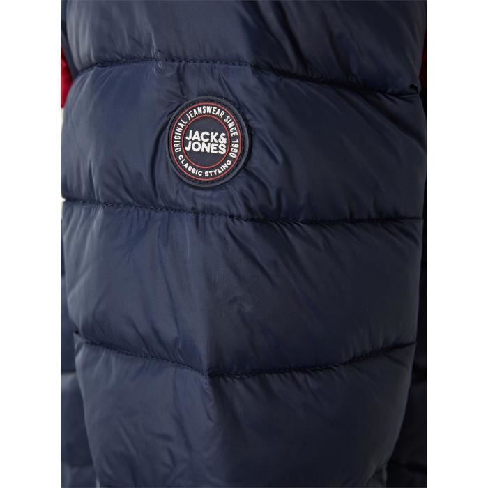 Doudoune Jack Jones Junior bleu Bleu marine Cdiscount Pr t