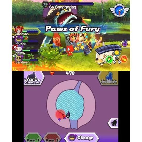 Yo Kai Watch Blasters Peloton Du Chat Rouge Jeu 3ds Cdiscount Jeux Video