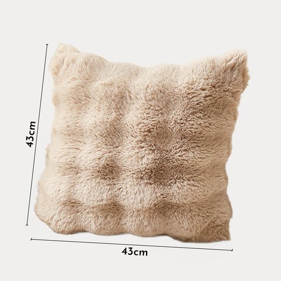 Housse de coussin carré - Camel