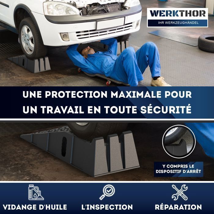 Rampe De Chargement XPOtool 2 Pièces 5T - Pour Accès Véhicule Plateau Neuf