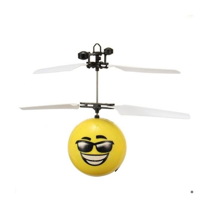 Drôle D'hélicoptère émoticône Caca Volant, Contrôlé à La Main - Idée Cadeau Fun TotalCadeau
