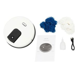 Robot Aspirateur Et Vadrouille 2-en-1 Puissant – Nettoyage Intelligent Automatique, Aspiration Forte + Lavage Des Sols | Idéal Maison, Appartement, Poils D’Animaux
