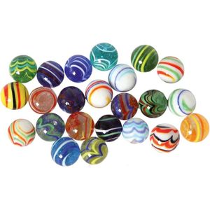 Lot De Billes En Verre - Occasion - Jeu, Décoration Ou Loisir Créatif