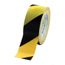 Ruban de signalisation danger 50 mm x 33 m Noir//jaune ou rouge//blanc