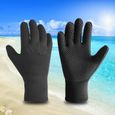 Qiilu gants de plongée en apnée SLINX 3mm Néoprène Plongée Sous-marine Gants De Plongée Anti-dérapant Réchauffeur-0