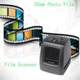 2.36 "écran lcd scanner de film photo résolution imprimante 35mm - 135mm diapositive convertisseur de film usb numérique-0