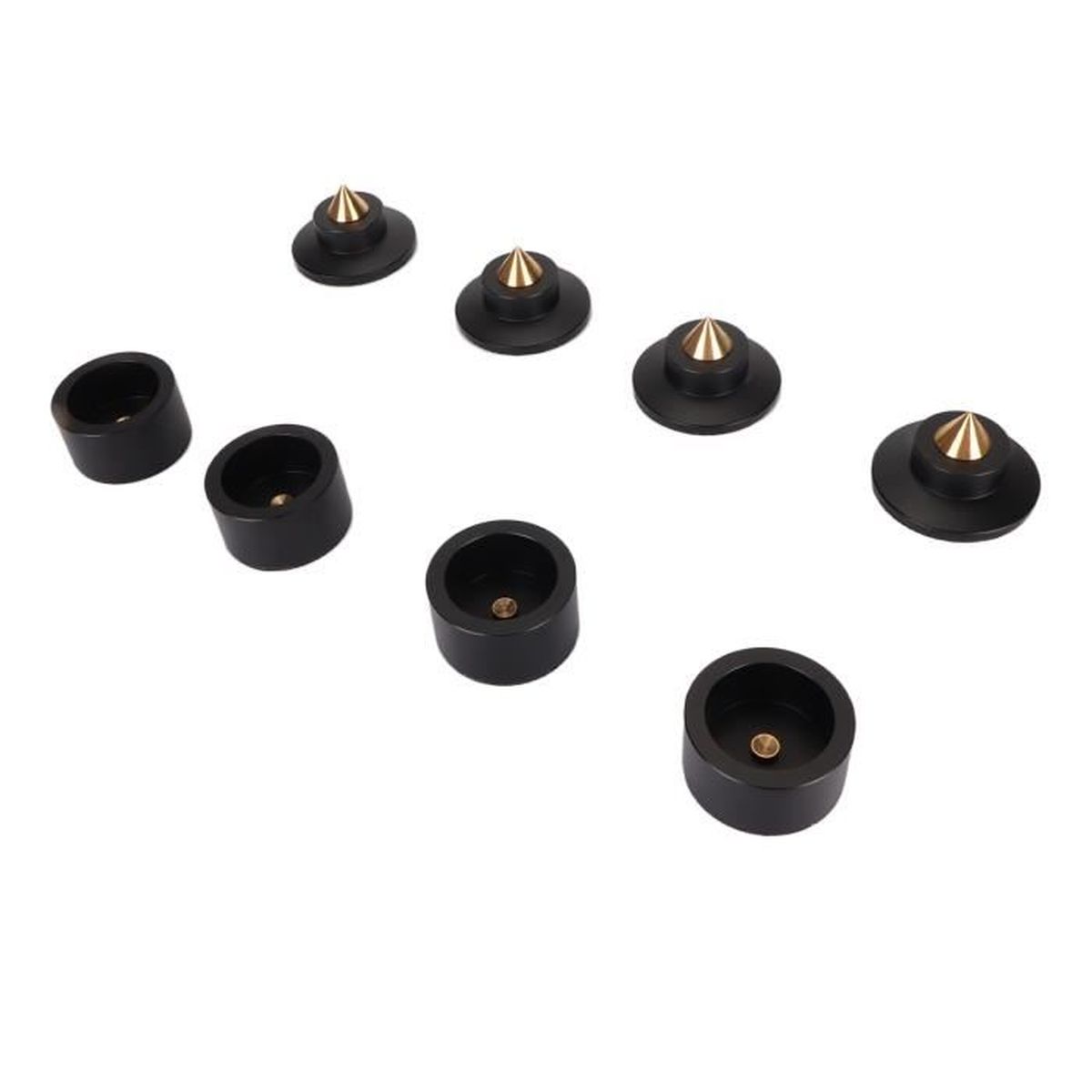 3 Pieds Isolants Maglev Pour Enceintes HIFI – Supports Amortisseurs Flottants