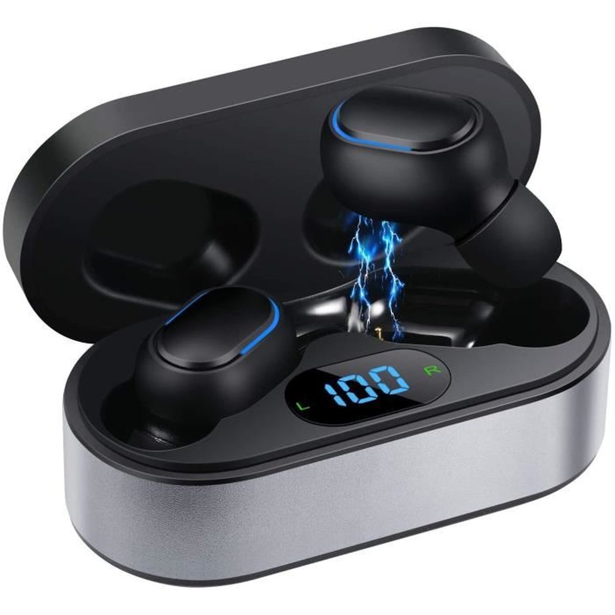 Ecouteur sans Fil Bluetooth version 5.0 étanche résiste a l'eaux IPX7 -  Cdiscount TV Son Photo