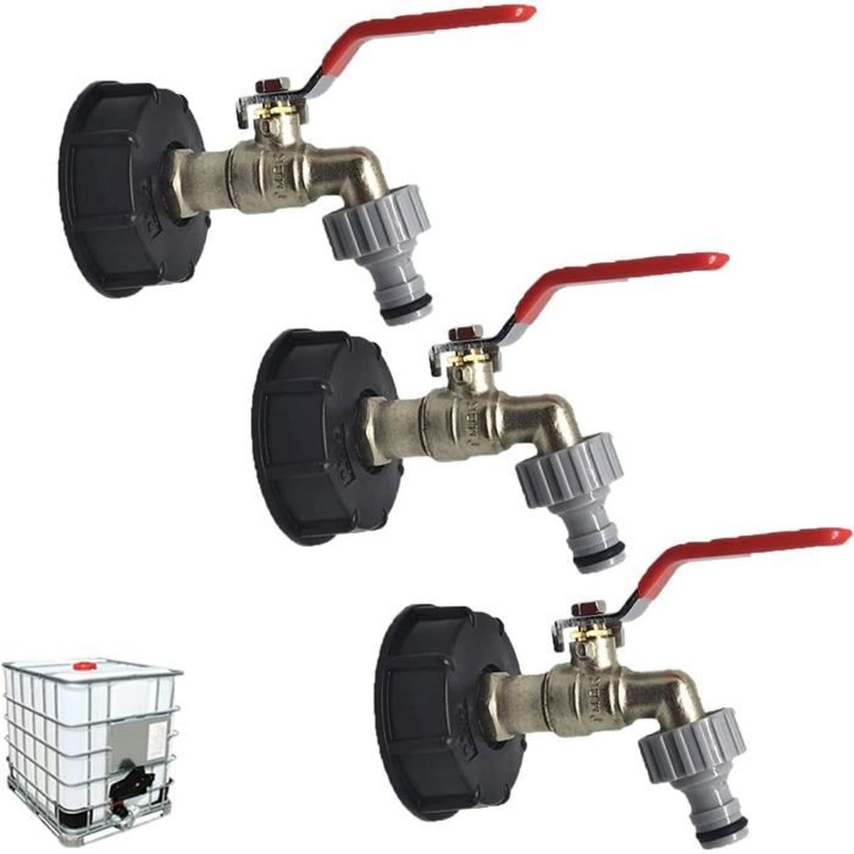 Adaptateur De Réservoir IBC,connecteur De Réservoir d'eauRaccord Robinet Cuve en