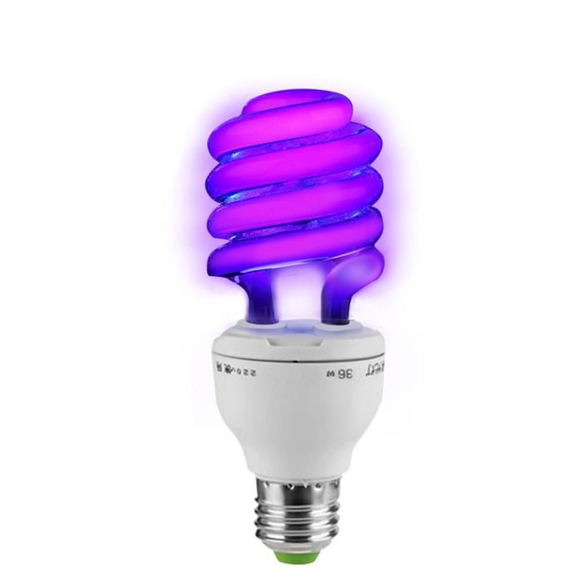 Lampe UV ultraviolette 20W BLB lumière noire ampoule bleue lampe de détection fluorescente E27