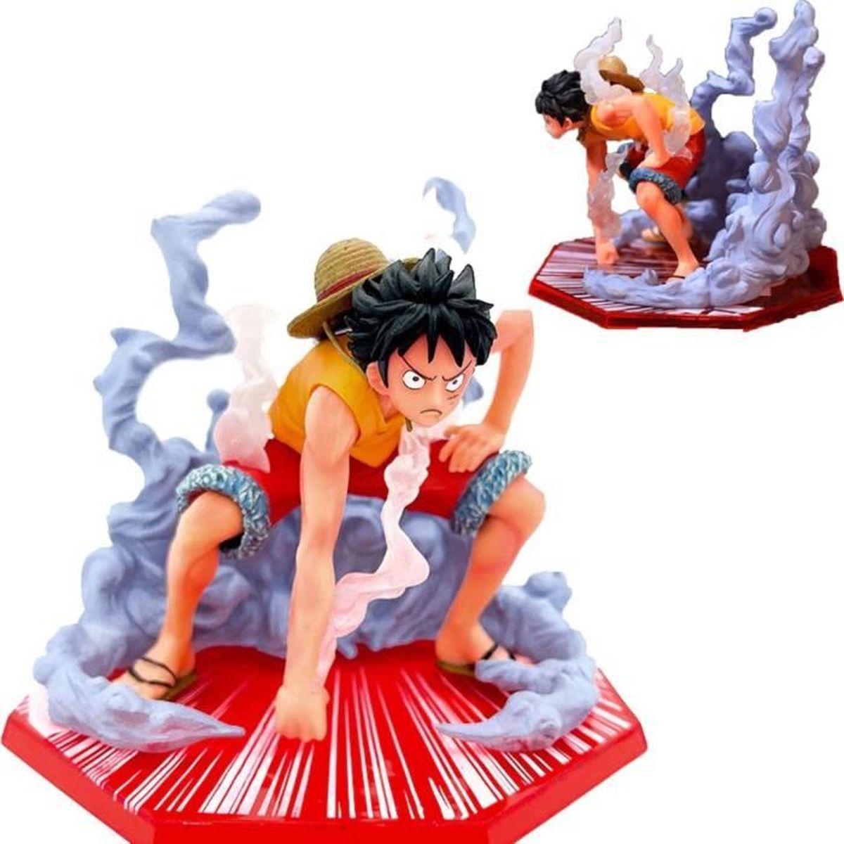 FIGURINE MONKEY D Luffy Gear 5 Haki + Foudre One Piece EUR 29,99 - FR