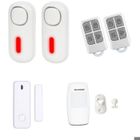 FAST LED TECHNOLOGY KIT EXPERT - Alarme sans fil puissante prêt à poser - 2 sirènes déportées 120db - idéal appartement garage cave