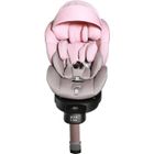 BB-BOOM IZZA Siège-auto pivotant 360° 0-22 kg jambe de force Isofix I-Size 40-105 cm Rose avec canopy