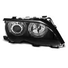 DIEDERICHS Paire de feux phares BMW serie 3 E46 berline 01-05 angel eyes led noir (MG3)