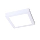 SULION Plafonnier Extérieur Carré LED 18W 4000K Blanc IP44