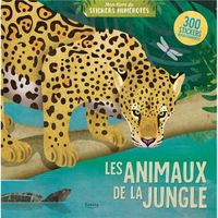 Les Animaux De La Jungle (Coll. Mon Livre De Stickers Numérotés)