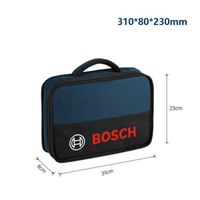 Bosch kit'outils, sac à outils, tournevis électrique, clé de forage, sac à main, Portable, sac'outils de répa