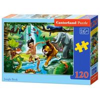 Puzzle Jungle Book 120 pièces - Castorland - Pour Enfant à partir de 6 ans - Multicolore