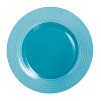 Assiette plate bleue 25 cm - Factory  - Luminarc Bleu