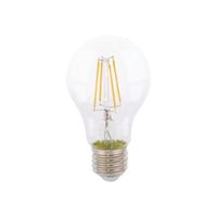 HQ - Ampoule LED - forme : A60 - clair finition - E27 - 6 W (équivalent 60 W) - classe A++ - lumière blanche chaude - 2700 K