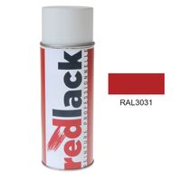 Redlack Peinture aérosol RAL 3031 Brillant multisupport