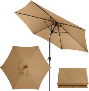PARASOL Kaki Toile de rechange universelle pour parasol de