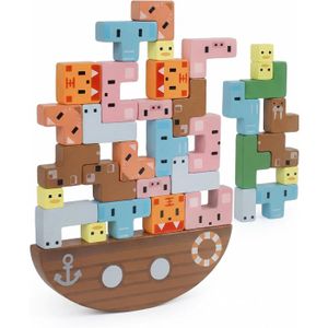 JUSTCLICK MX Tetris Tumble XL, Juego de Mesa Gigante de Equilibrio con JUSTCLICK MX Tetris Tumble XL, Juego de Mesa Gigante de Equilibrio con