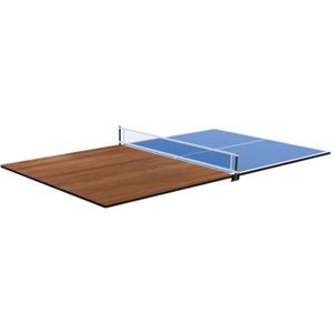 TABLE TENNIS DE TABLE Plateau dinatoire réversible 6 pieds + Ping-Pong -