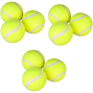BALLE DE TENNIS 6 Pièces Balles De Tennis En Vrac Balles De Tennis Pour Machine Balles De Tennis Régulières Balles De Tennis Extra Duty Super[H2206]