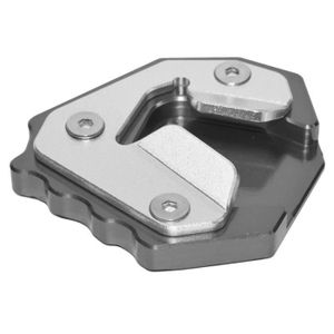 Extension de la Rallonge Plaque de B/équille Lat/érale pour F800GS 2008-2016 Duokon Support Lat/éral de Moto en Aluminium CNC noir