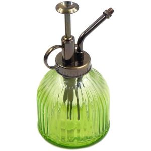 PULVÉRISATEUR JARDIN Arrosoir en verre rétro avec pompe supérieure en plastique - Arrosage de jardin - Vert