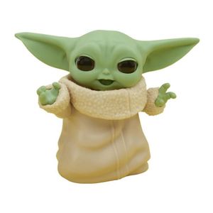 FIGURINE - PERSONNAGE Figurine Mixin' Moods Grogu de 12,5 cm, 20+ expressions personnalisables, jouets Star Wars pour filles et garçons, dès 4 ans