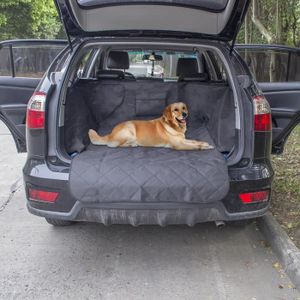 Double-protection de coffre arrière banquette transport de chien paast pour PEUGEOT PARTNER