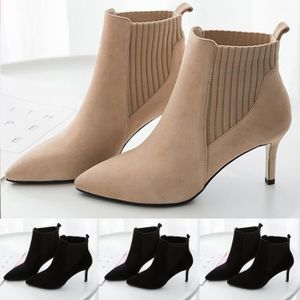 boots petit talon aiguille